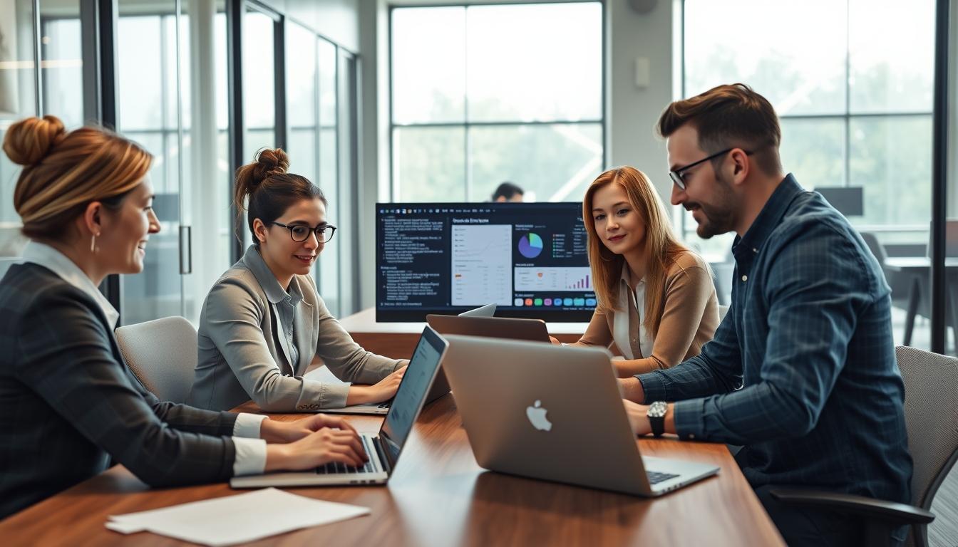 Business data analysis and visualization systems